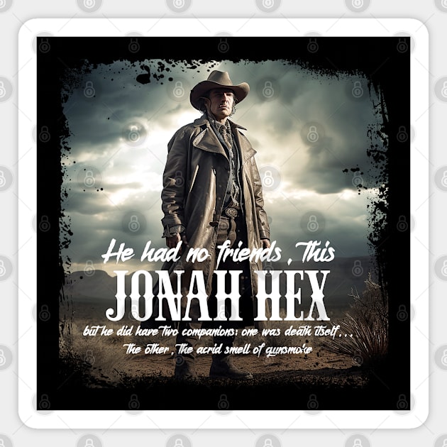 Jonah Hex Magnet by MonkeyKing